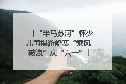 “半马苏河”杯少儿围棋游船赛“乘风破浪”庆“六一”