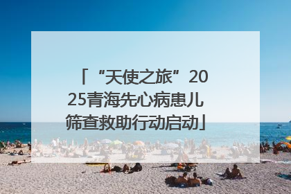 “天使之旅”2025青海先心病患儿筛查救助行动启动