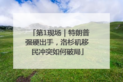 第1现场｜特朗普强硬出手，洛杉矶移民冲突如何破局