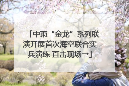 中柬“金龙”系列联演开展首次海空联合实兵演练 直击现场→