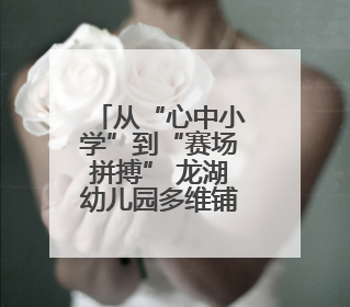 从“心中小学”到“赛场拼搏” 龙湖幼儿园多维铺就成长路