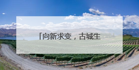 向新求变，古城生活幸福值拉满！