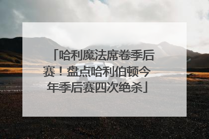 哈利魔法席卷季后赛！盘点哈利伯顿今年季后赛四次绝杀