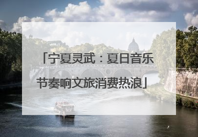 宁夏灵武：夏日音乐节奏响文旅消费热浪