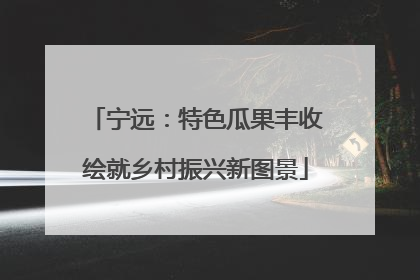 宁远：特色瓜果丰收绘就乡村振兴新图景
