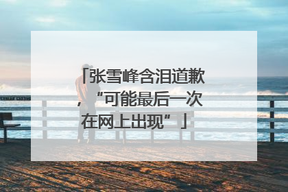 张雪峰含泪道歉，“可能最后一次在网上出现”