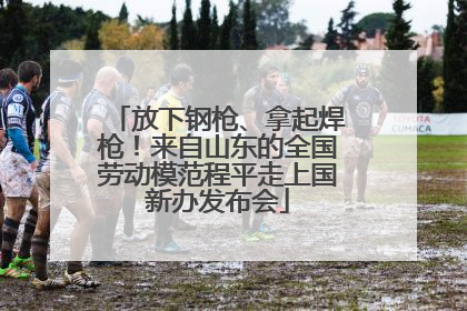 放下钢枪、拿起焊枪！来自山东的全国劳动模范程平走上国新办发布会