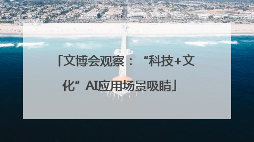 文博会观察：“科技+文化”AI应用场景吸睛