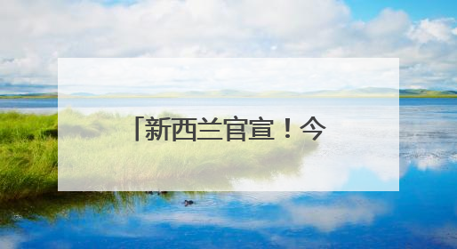 新西兰官宣！今年11月起，中国公民符合这个条件可免签入境