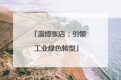 淄博张店：引领工业绿色转型