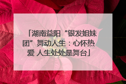 湖南益阳“银发姐妹团”舞动人生：心怀热爱 人生处处是舞台