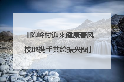 陈岭村迎来健康春风 校地携手共绘振兴图