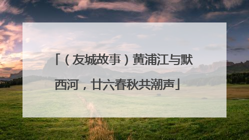 （友城故事）黄浦江与默西河，廿六春秋共潮声