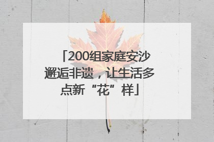 200组家庭安沙邂逅非遗，让生活多点新“花”样