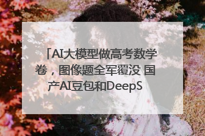 AI大模型做高考数学卷，图像题全军覆没 国产AI豆包和DeepSeek均得分144